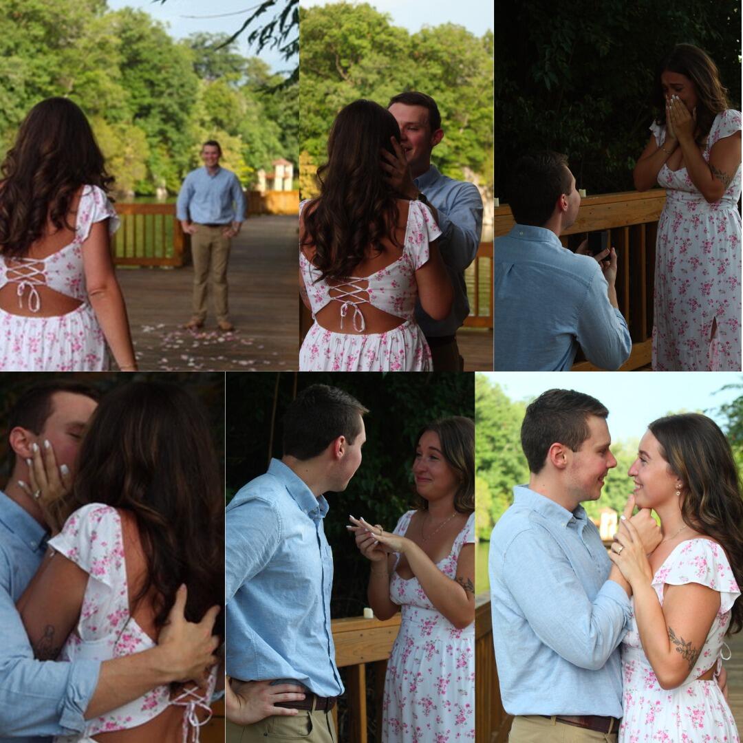 Then, just before Becca’s birthday in 2024, Tony surprised her in the most beautiful way. He proposed in a scenic park in Tennessee, where the colors of the trees seemed to mirror the joy in their hearts. The moment was perfect — intimate, meaningful, and full of love.