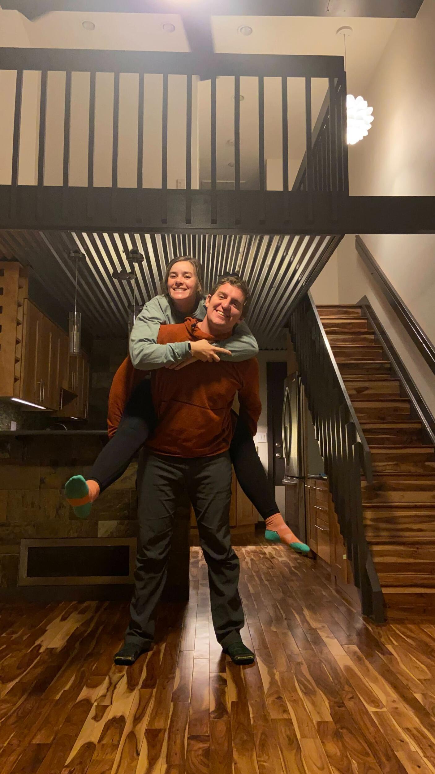 Kyle and Kiana buy their first home together.