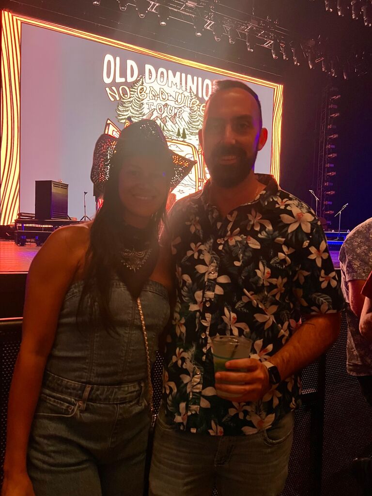 Old Dominion concert at the Hard Rock