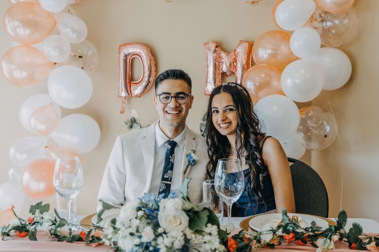 Engagement celebration. 
