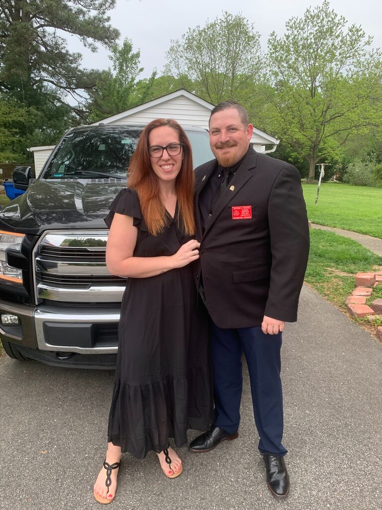 We don't always get dressed up, but when we do, we make sure to document it.