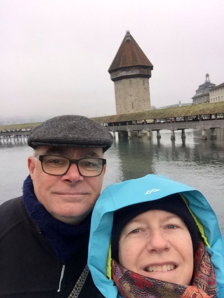 New Years Day in Lucerne Switzerland