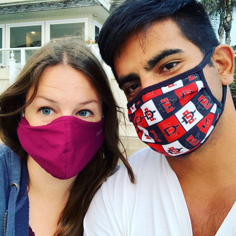 Took the next step in the relationship and became  quarantine buddies