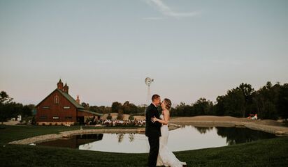 The Barn At Thunderhead Pines Top Smithville Oh Wedding Venue