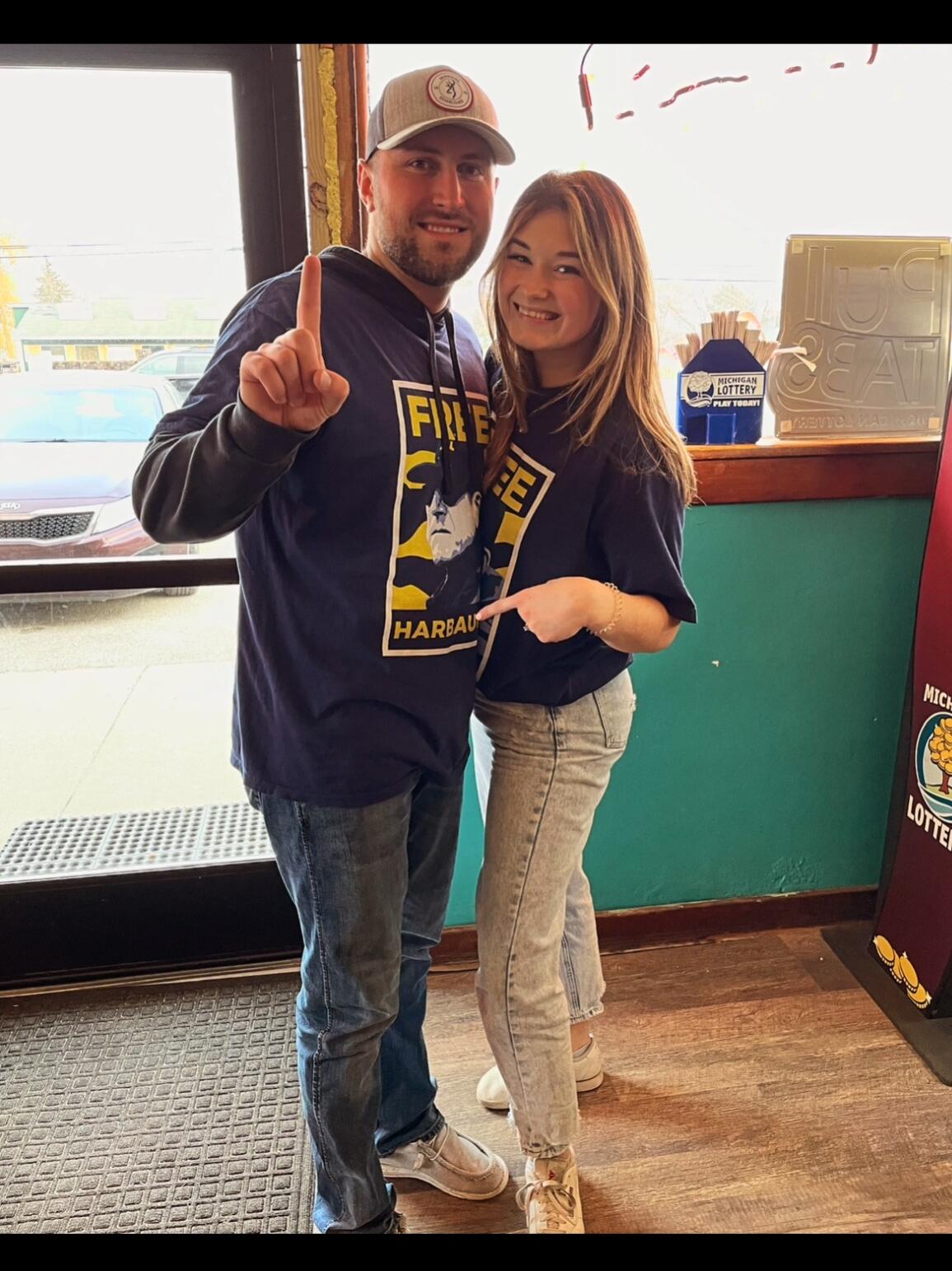 We watched our favorite football team (Go Blue!) win a national championship and have been wayyy to into football season ever since.