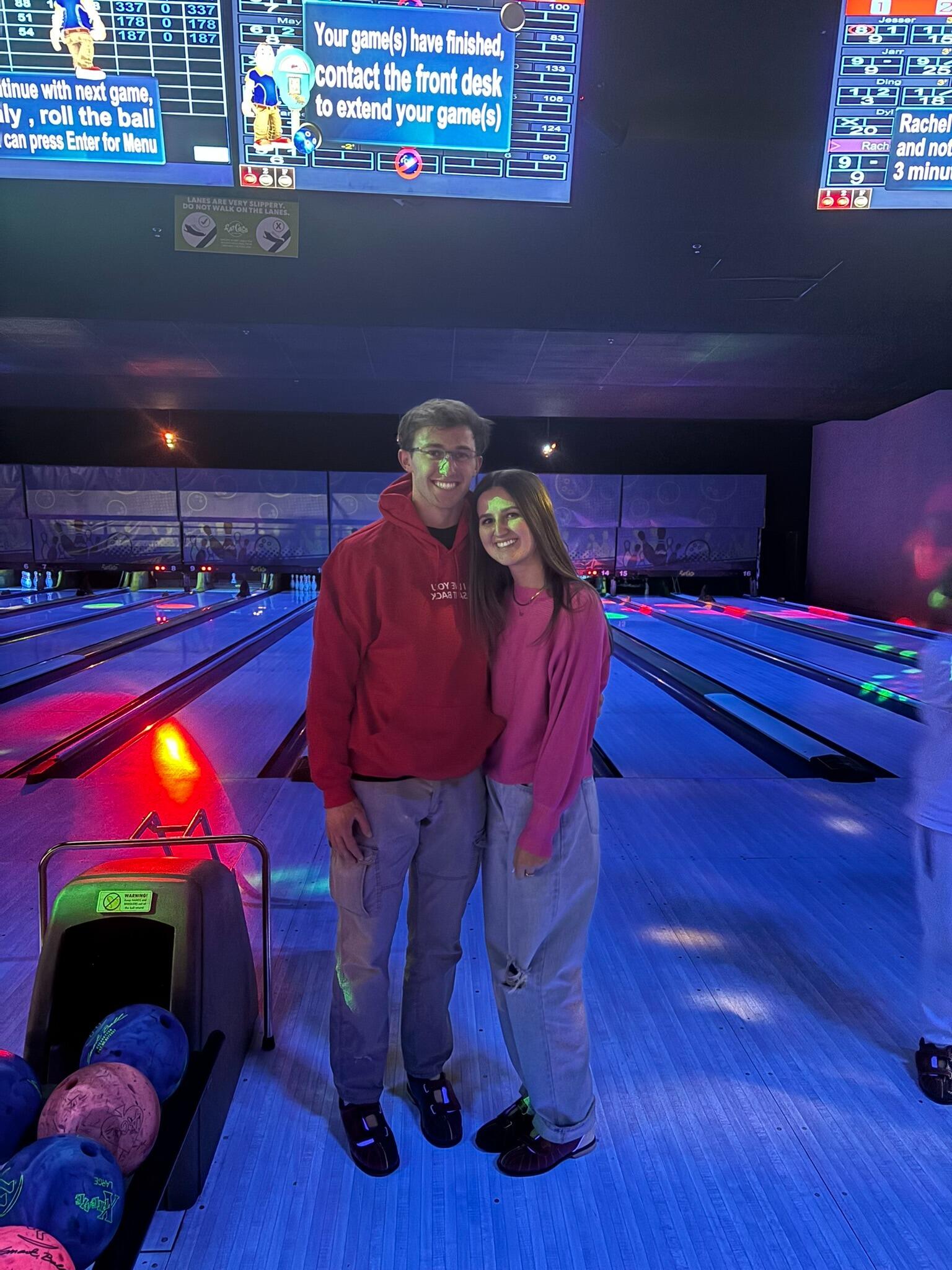Lots and lots of bowling. For those wondering, Max won.  "Yeah...I didn't" - Max