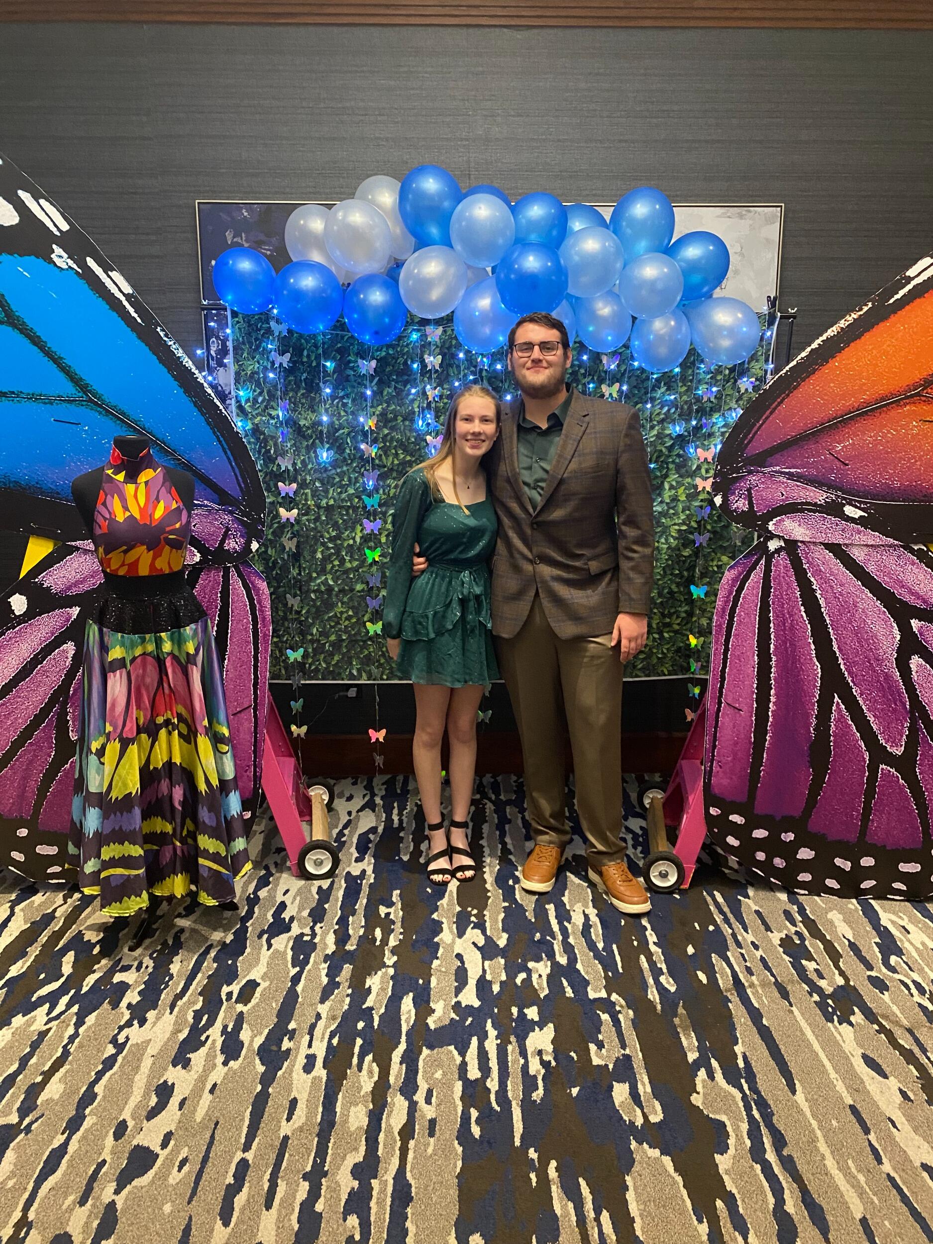 Amelia's last high school band banquet. 
Danced yet again to Perfect by Ed Sheeran. 
