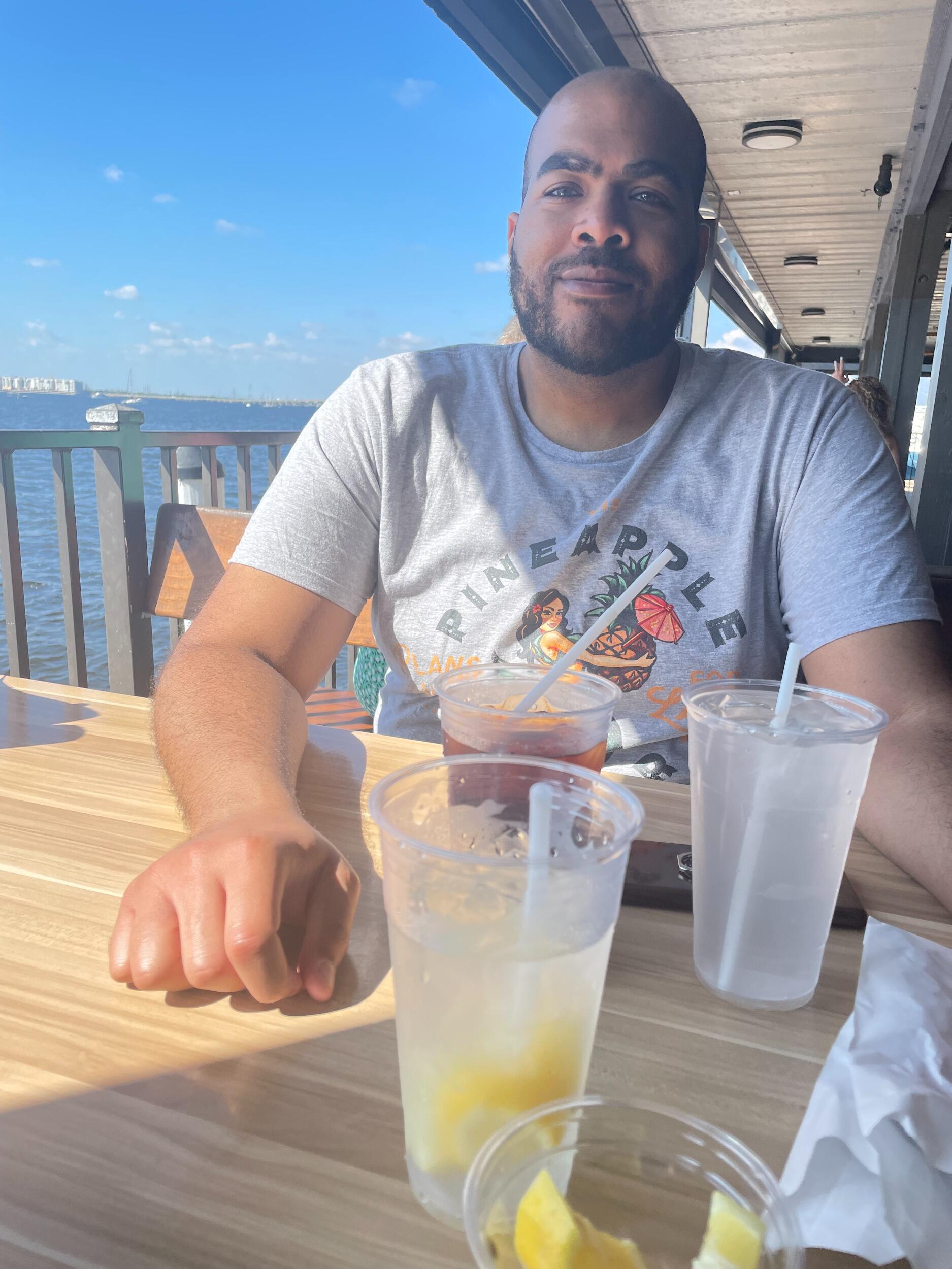 Dinner on the water  in Florida 
