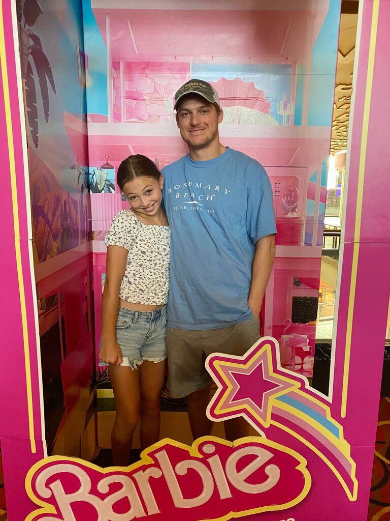 Then my little sister, Lanie, approved....x100