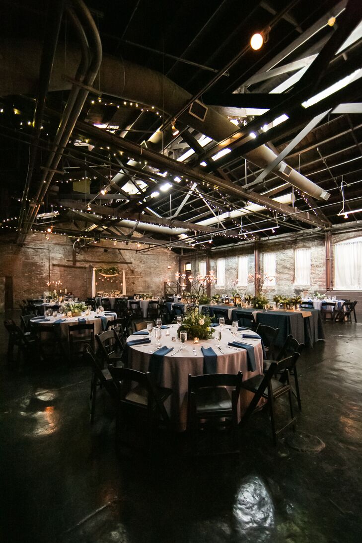 Elegant Rustic Industrial Reception