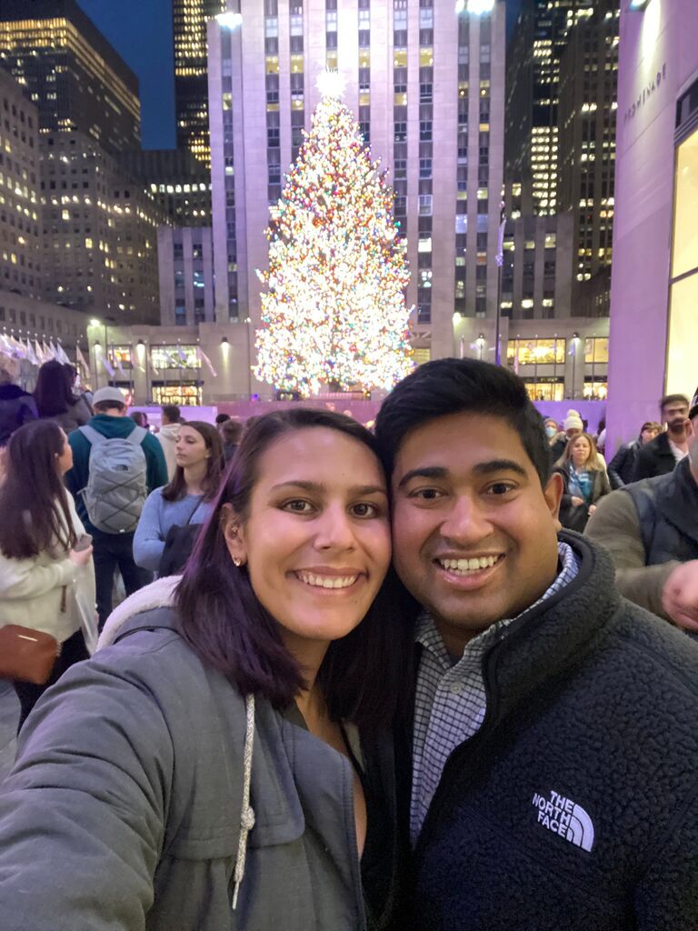 NYC at Christmas time