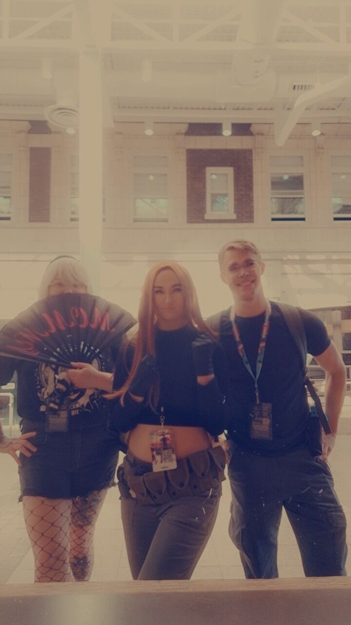 Lauren and Matthew went to their 1st anime convention.