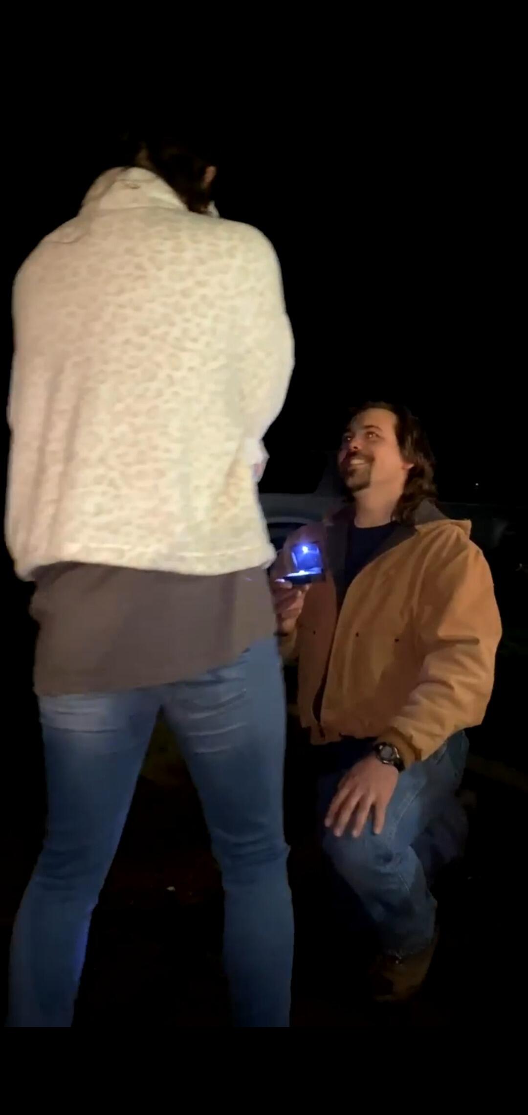 He busted a big move folks. I was impressed by the ring box light. 