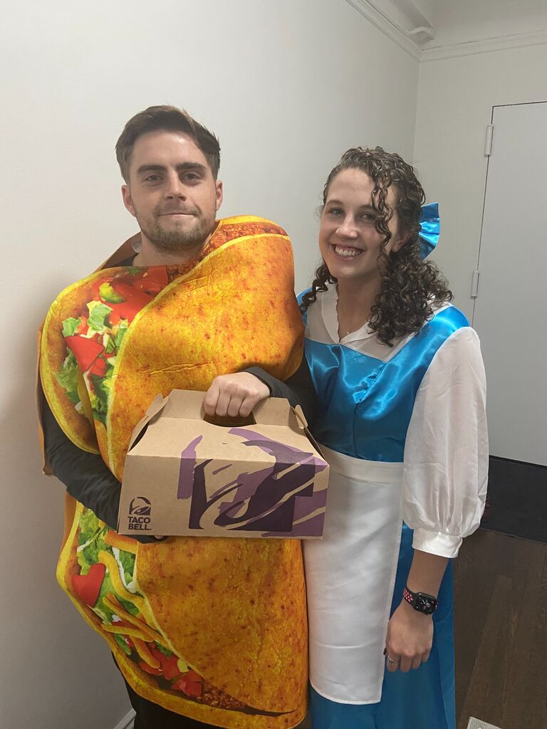 Our favorite halloween costume to date, mostly since it involved tacos!