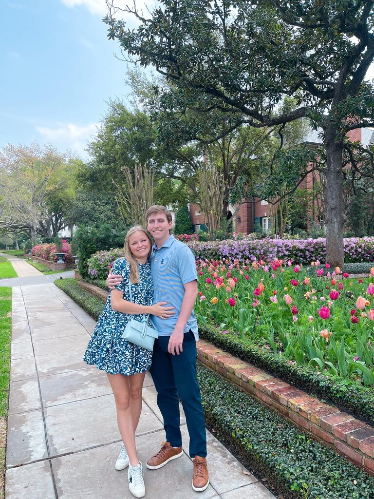 Maddy took a trip home for her spring break!