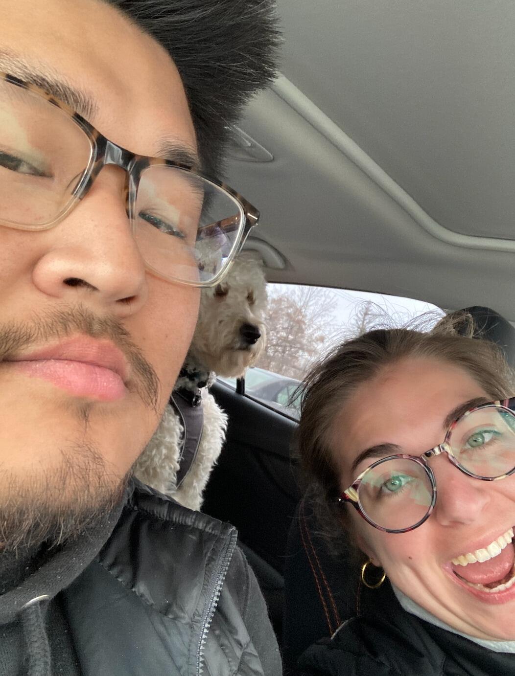 Living in Minnesota means many hours in the car to Michigan and Wisconsin! We enjoy the quality bonding :) 