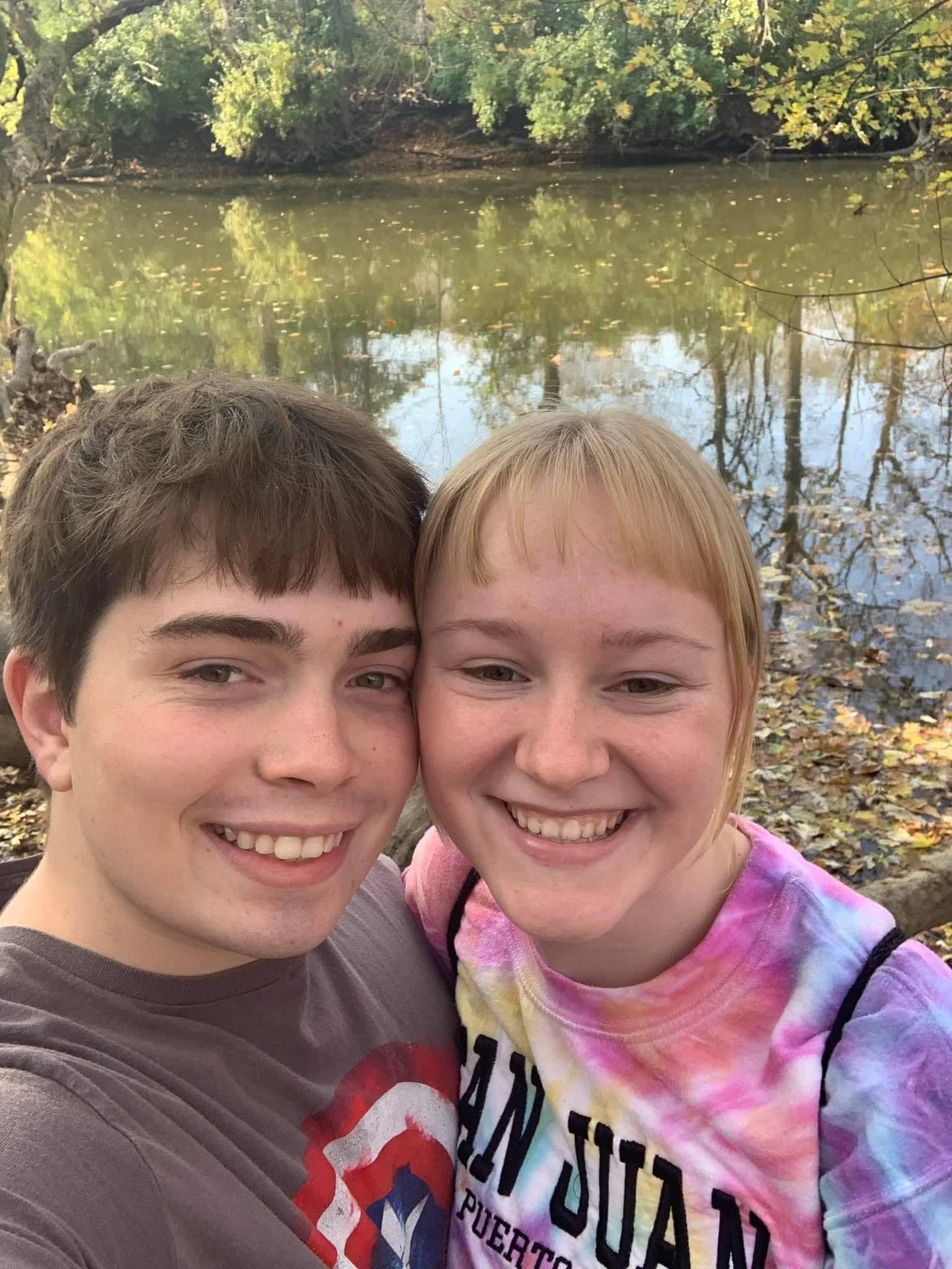 Hiking at Mounds!