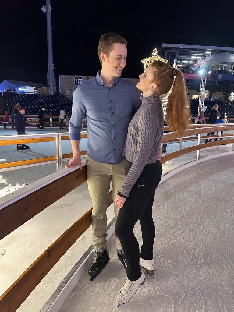 Birthday ice skating at First Horizon Park
📍 Nashville