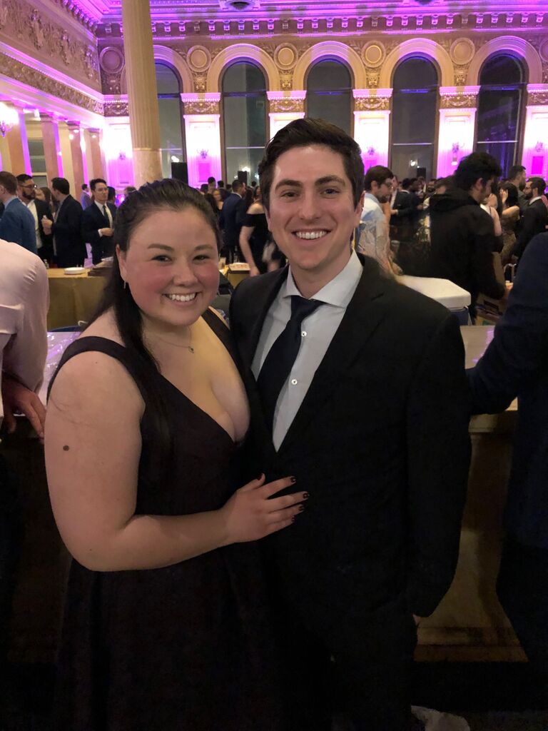 So they compromised: Tori and Joe attend Law School Prom the following year.