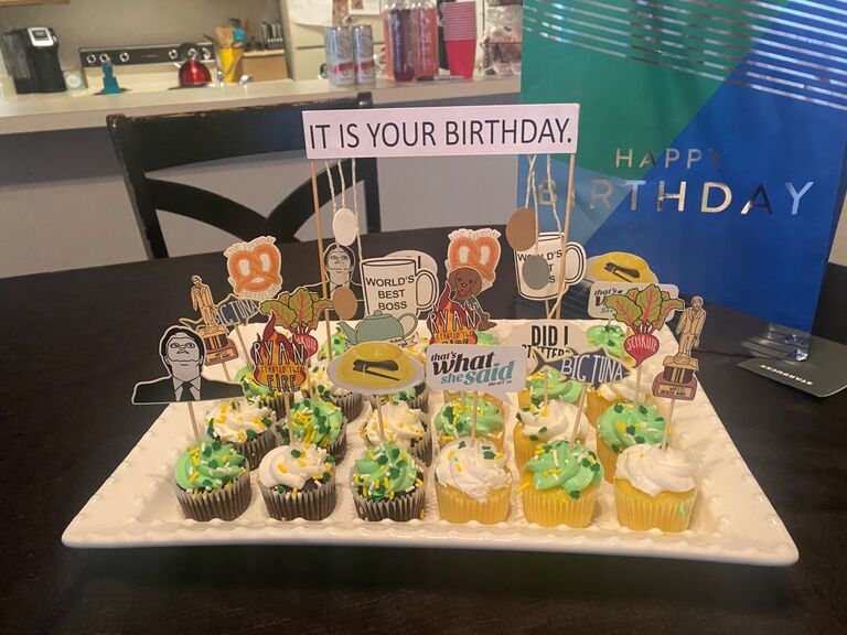 Nektarios’ “The Office” themed birthday party. :)