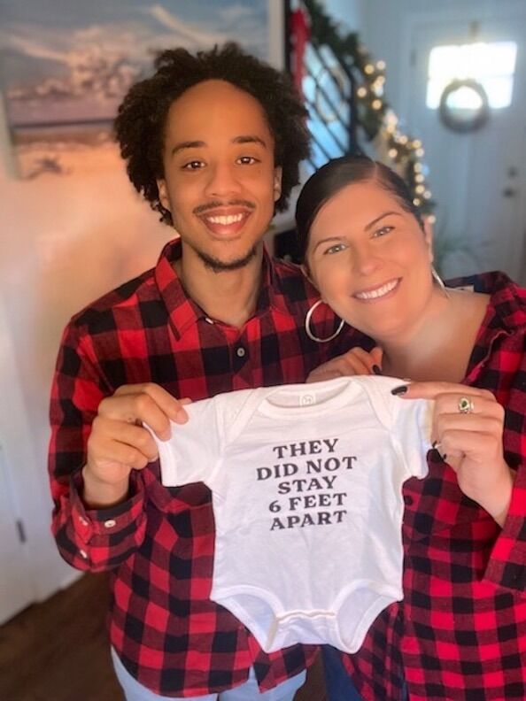 Pretty shortly after we found out we were expecting our little bundle of joy. 
