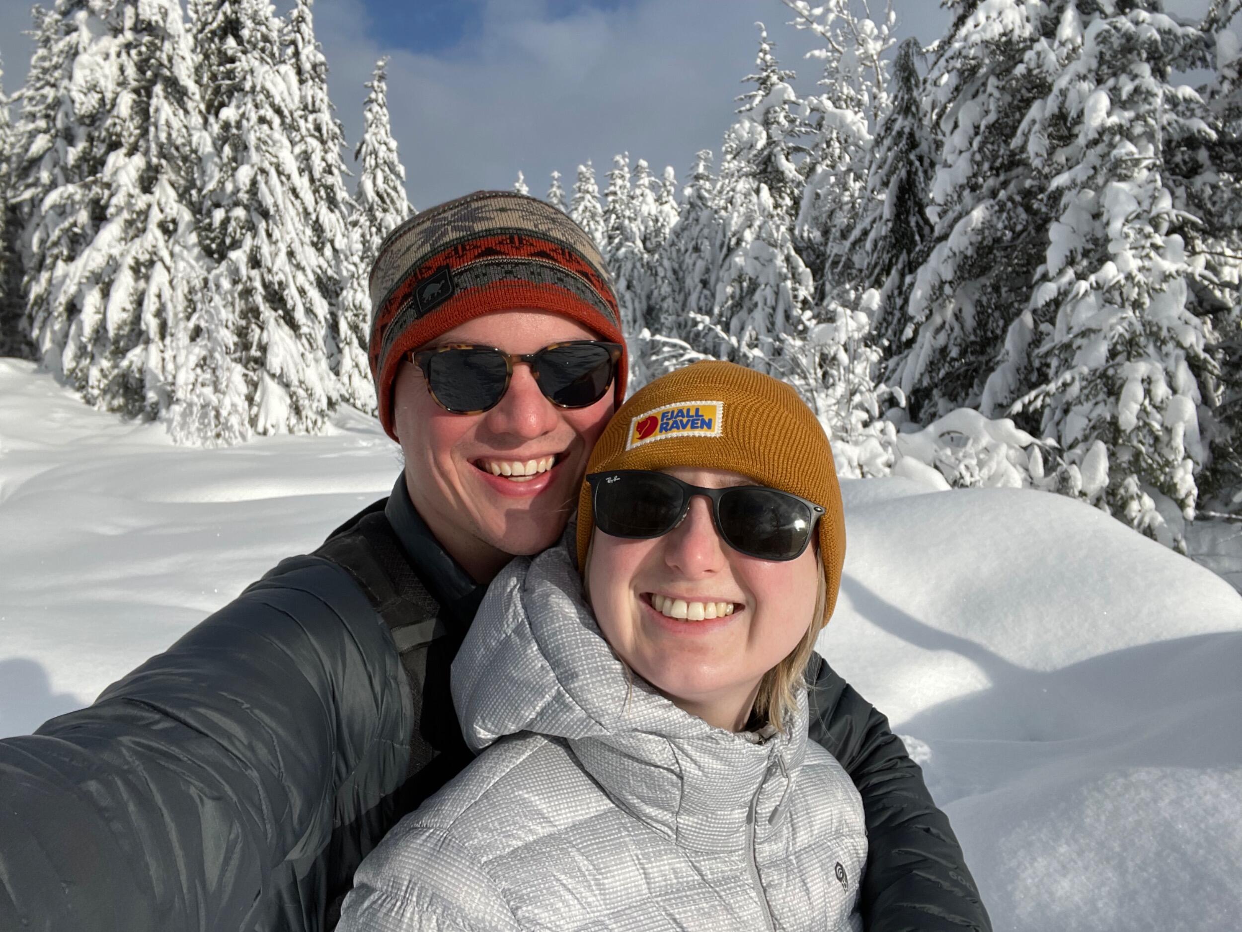 New Year's Eve snowshoe