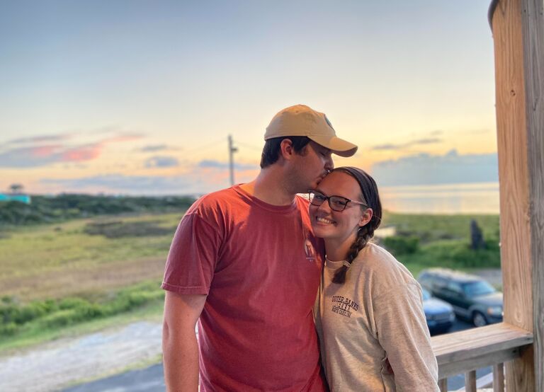 First "long" trip together in Avon, NC