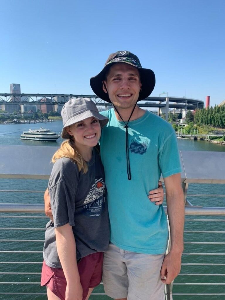 We got the chance to visit each other's families in Colorado and Oregon!