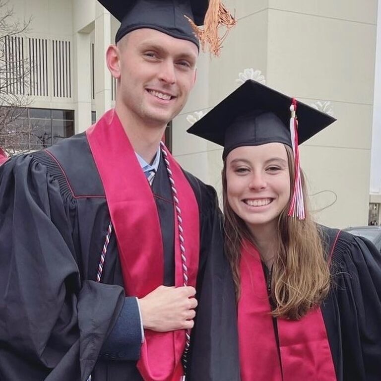 Braxton and Cindy graduated together from Indiana University