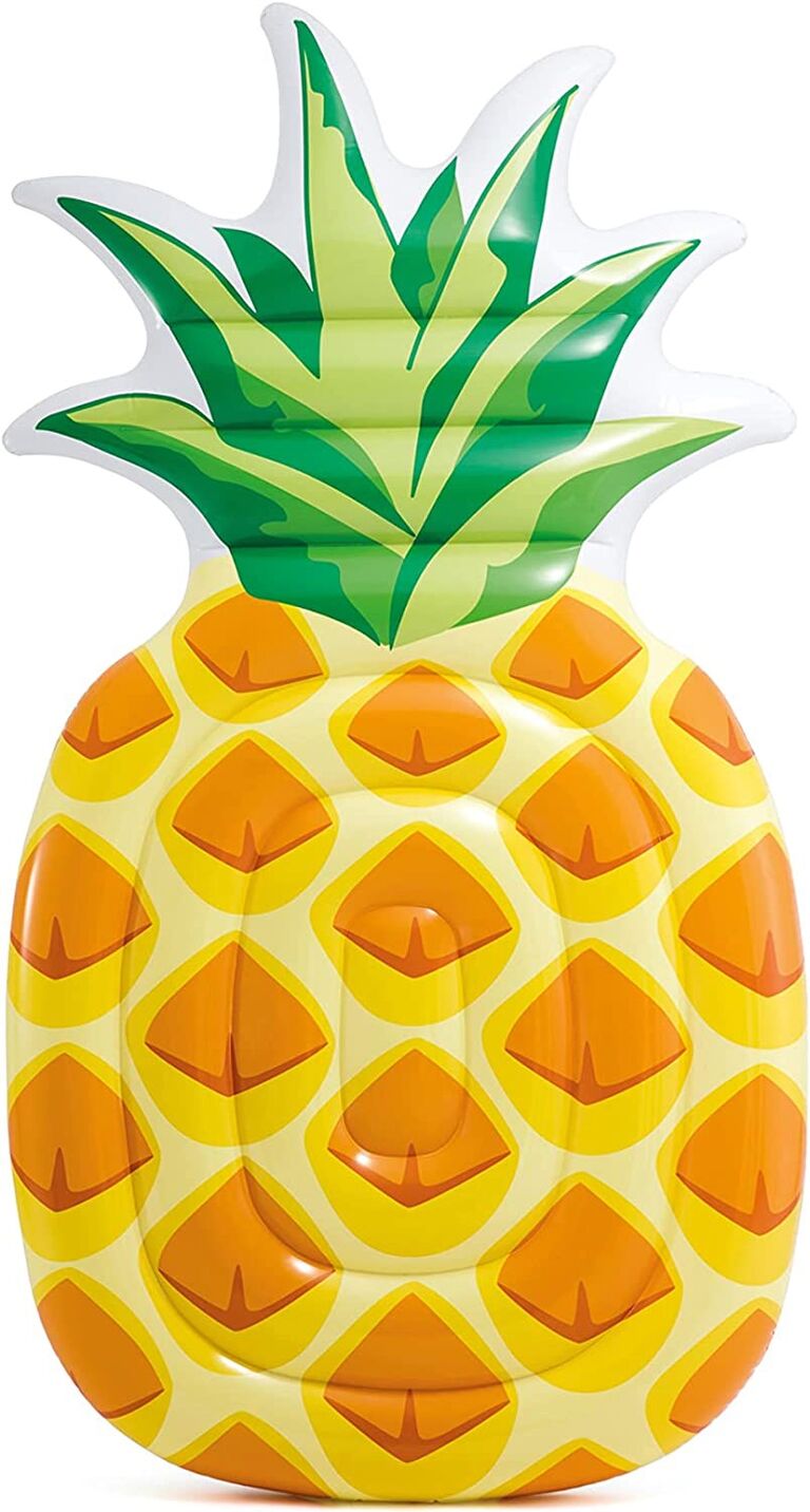 Pineapple shaped pool float by Amazon. 