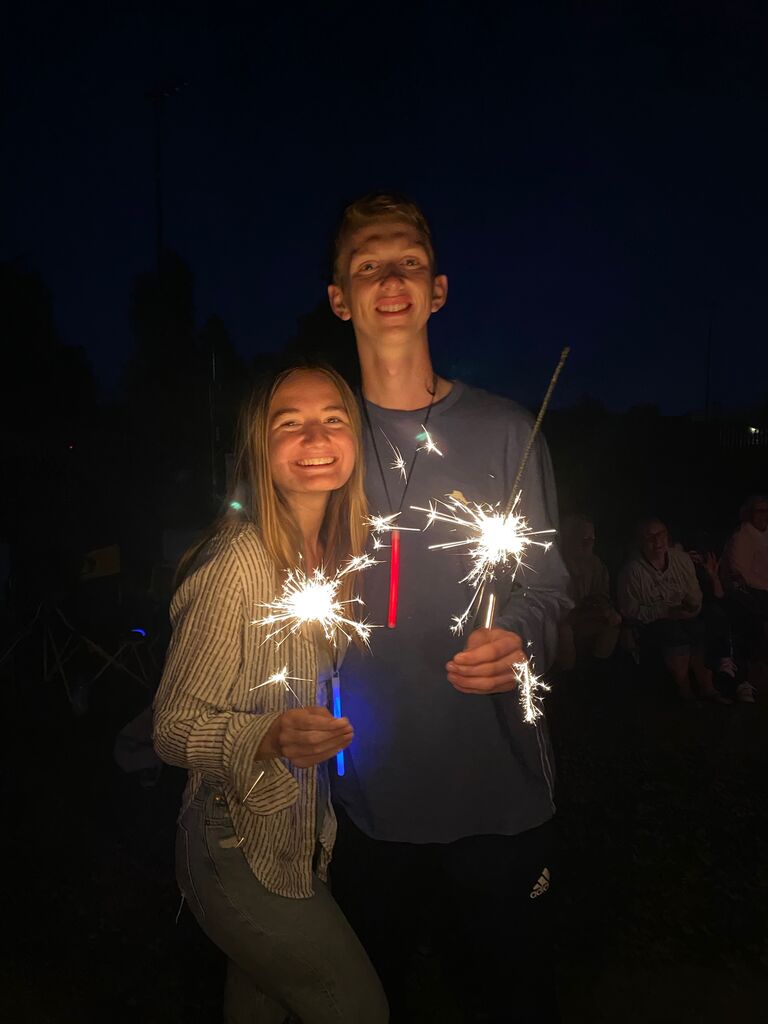 First 4th of July together.
