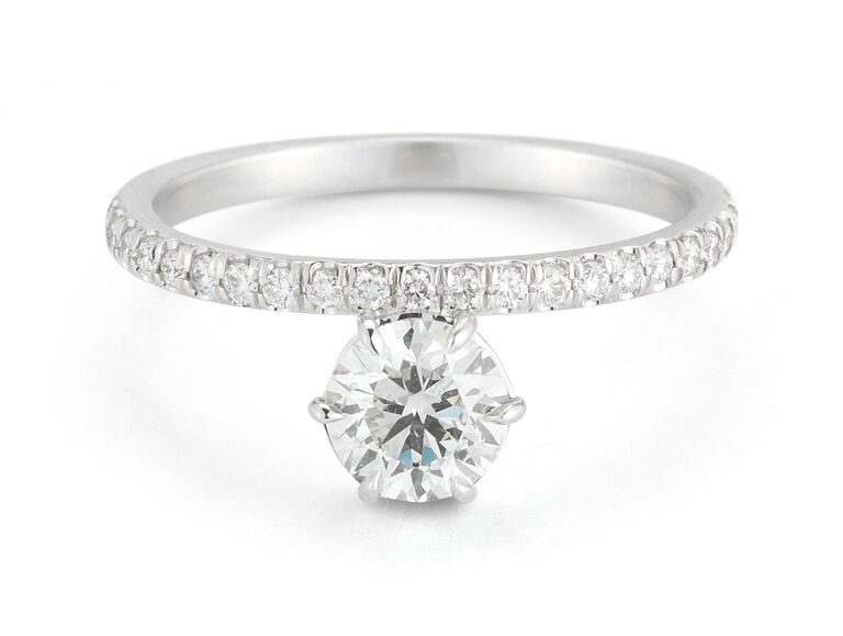 Forevermark by Jade Trau engagement ring 