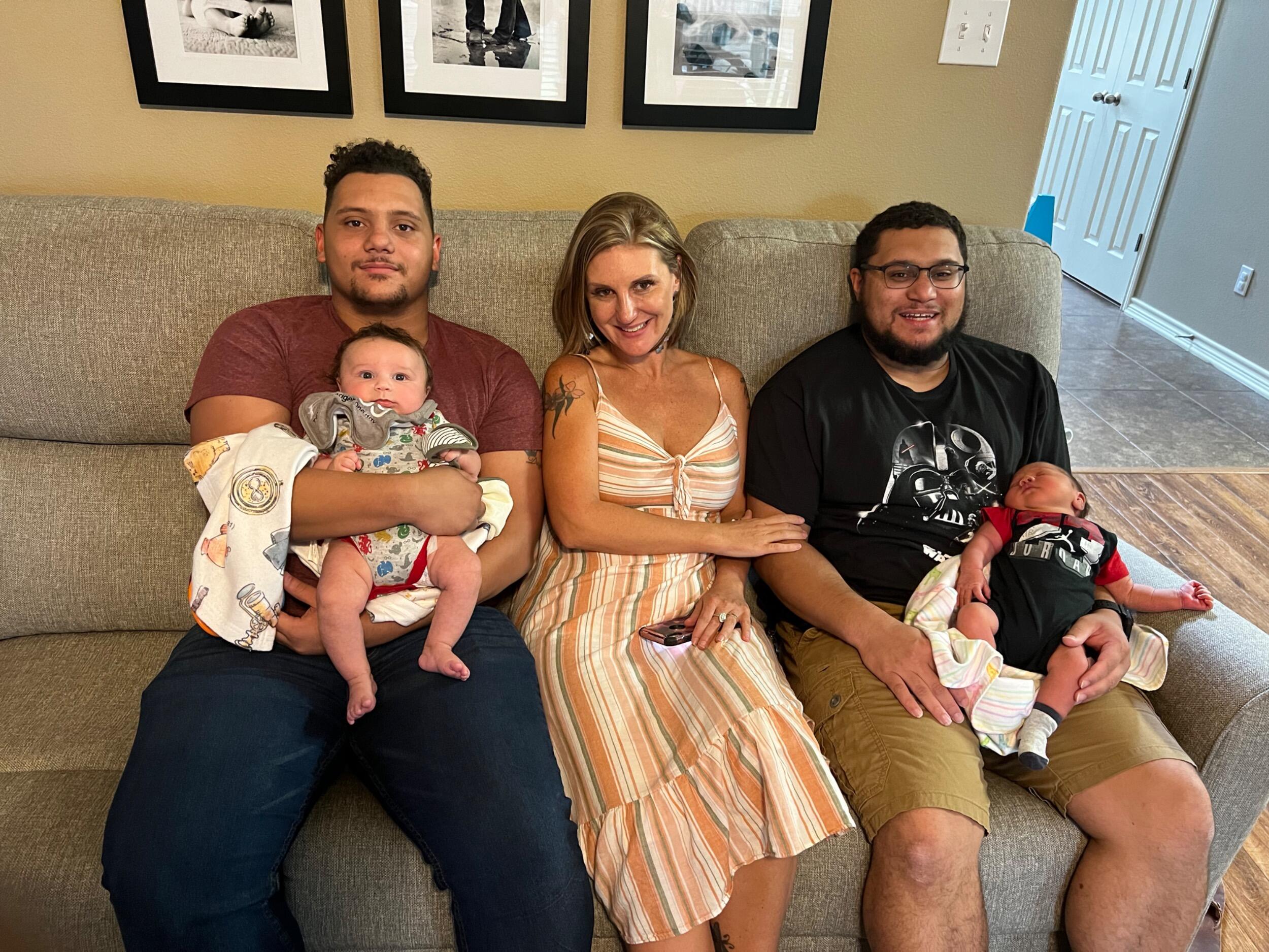 When you have two sons and they have sons well I guess that makes us happy GRANDPARENTS too! 