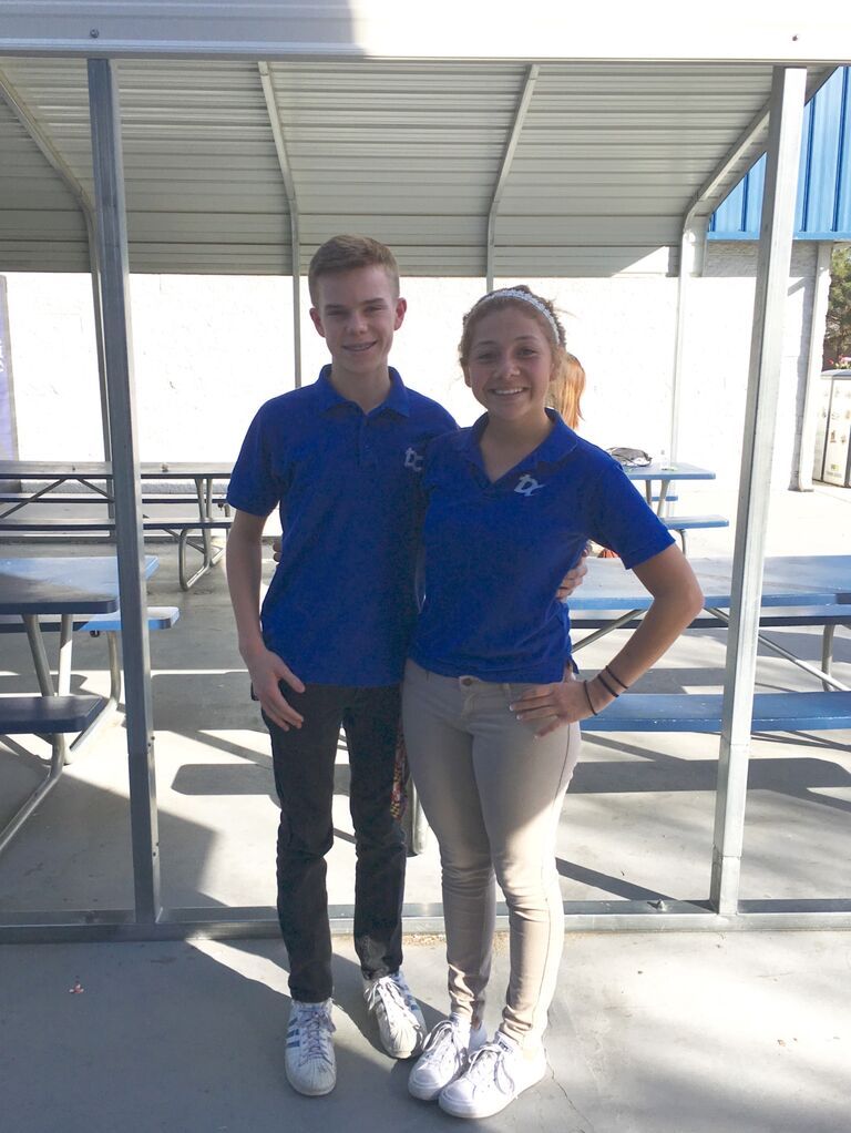 Capturing a matching moment during freshman year