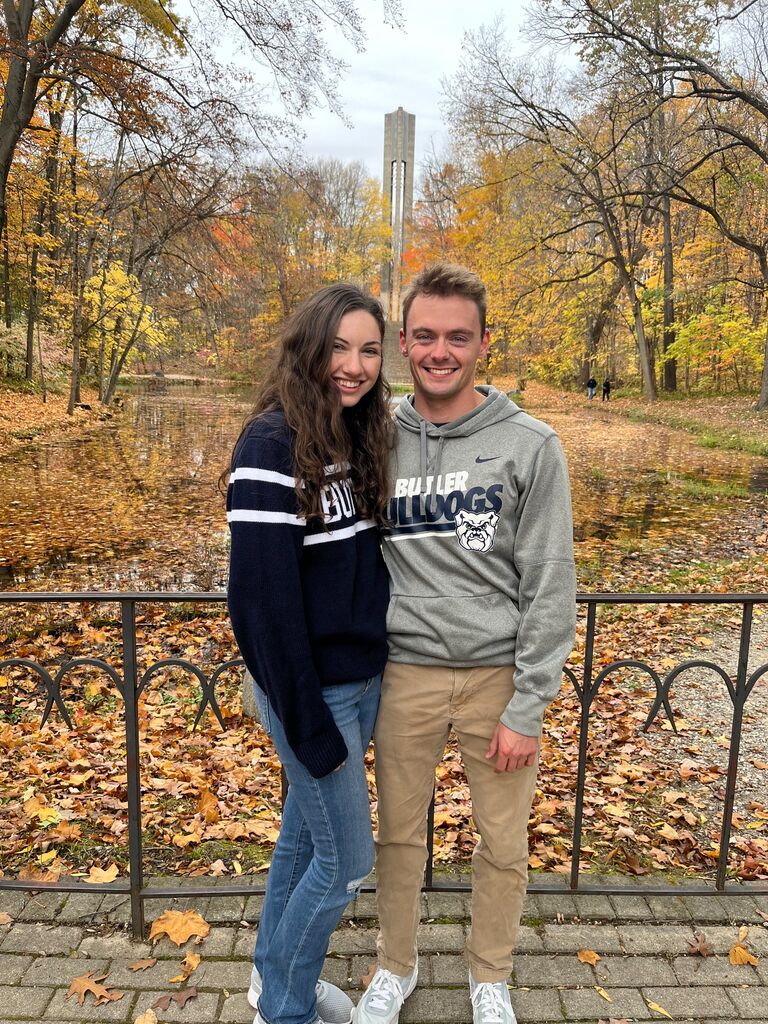 Our first mini trip together to see Alex's friends at Butler University homecoming!
