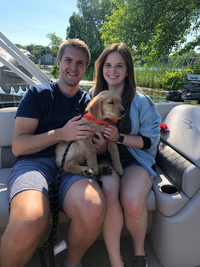 Wrigley's first boat ride