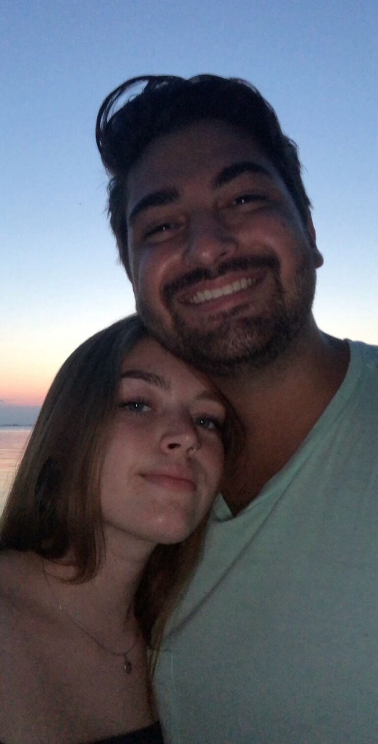 Shortly after meeting, COVID-19 hit the US and WVU sent all students home. Joshua and Mackenzie continued to travel (with plenty of negative COVID test) to see each other for the rest of the semester and summer. On March 19th Joshua asked Mackenzie to officially be his girlfriend!