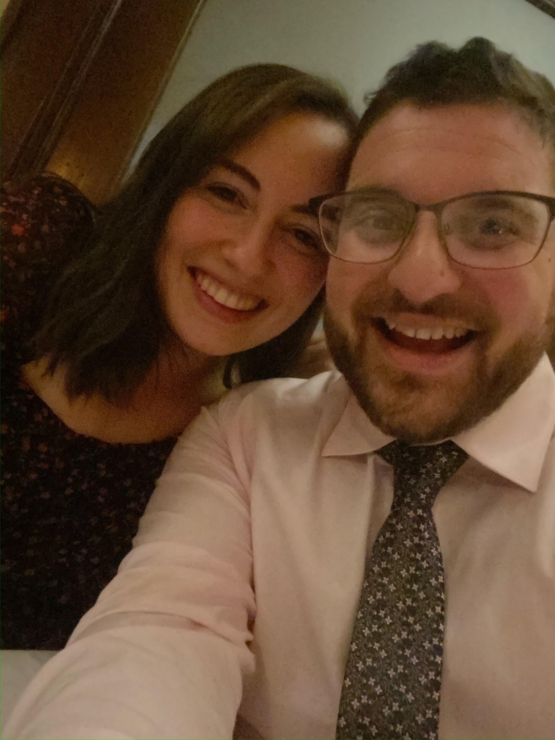 Shared our first Valentine's Day. 