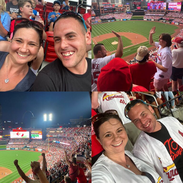 First STL Cardinal's game together