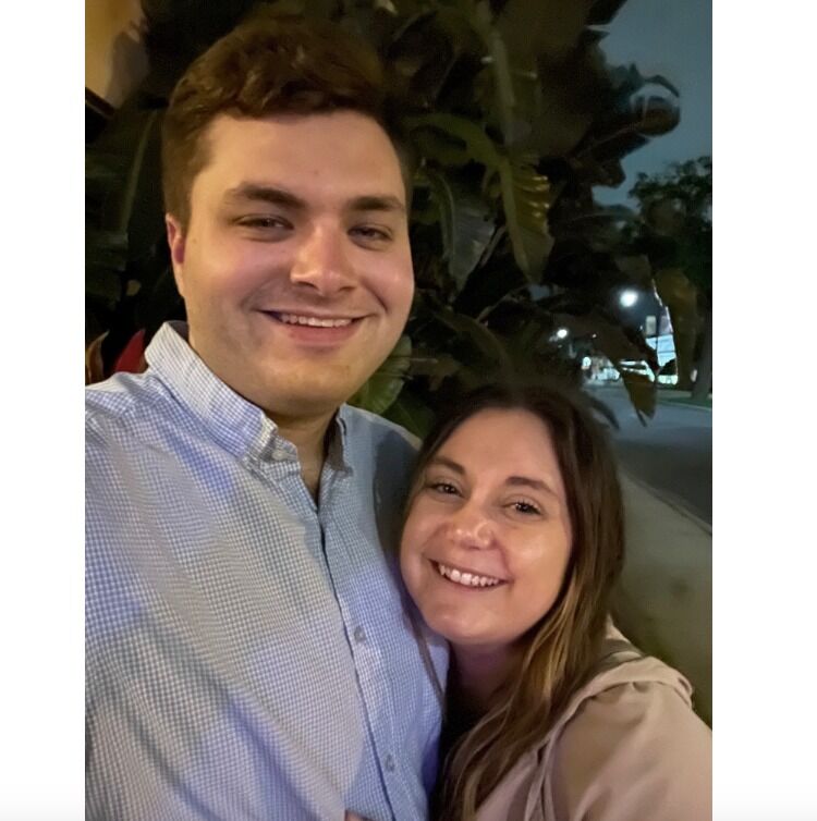 First time visiting Orlando together for Kyle's job interview!