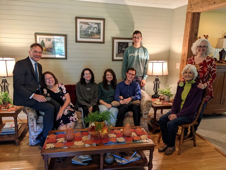 Our families meet for the first time