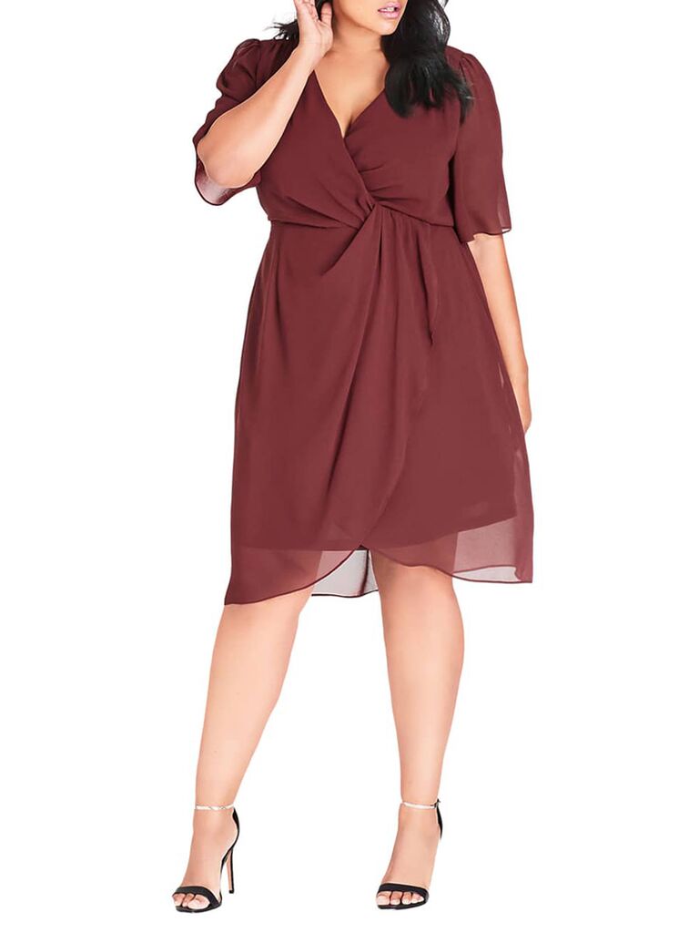 formal wedding guest dresses plus size