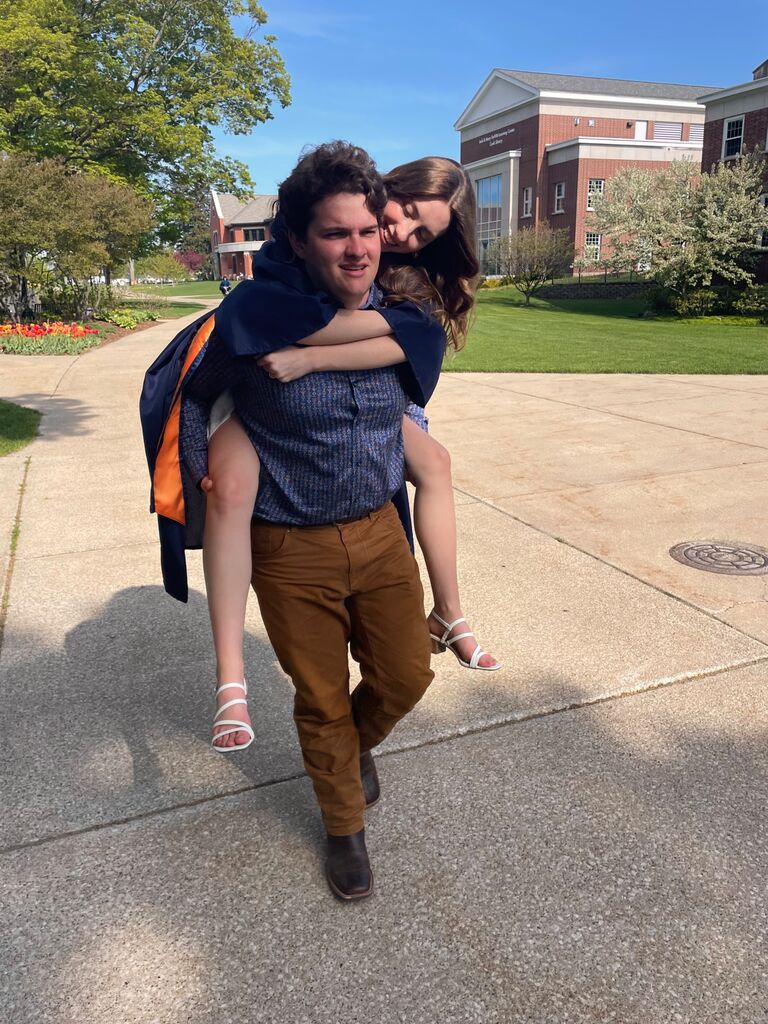 Grace graduated from Hope College a week later with a B.A. in English and a minor in Classical Studies.