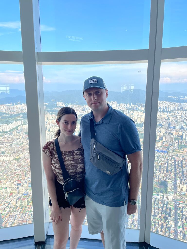 Our post engagement trip to South Korea 