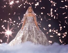 Jennifer Lopez Wedding Dress in Marry Me Movie Zuhair Murad