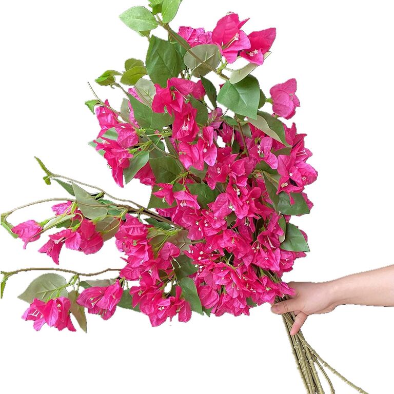Faux Bougainvillea Stems from Amazon for your Mamma Mia bach party