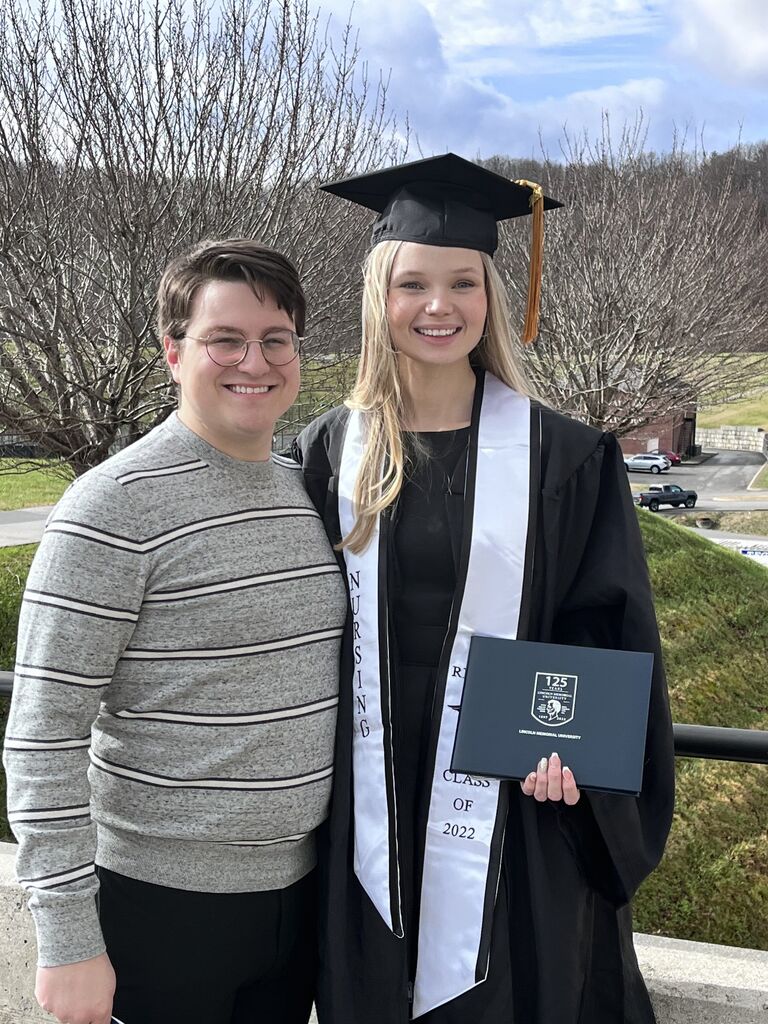 Macy graduated summa cum laude from nursing school in December and was able to actually start planning the wedding!