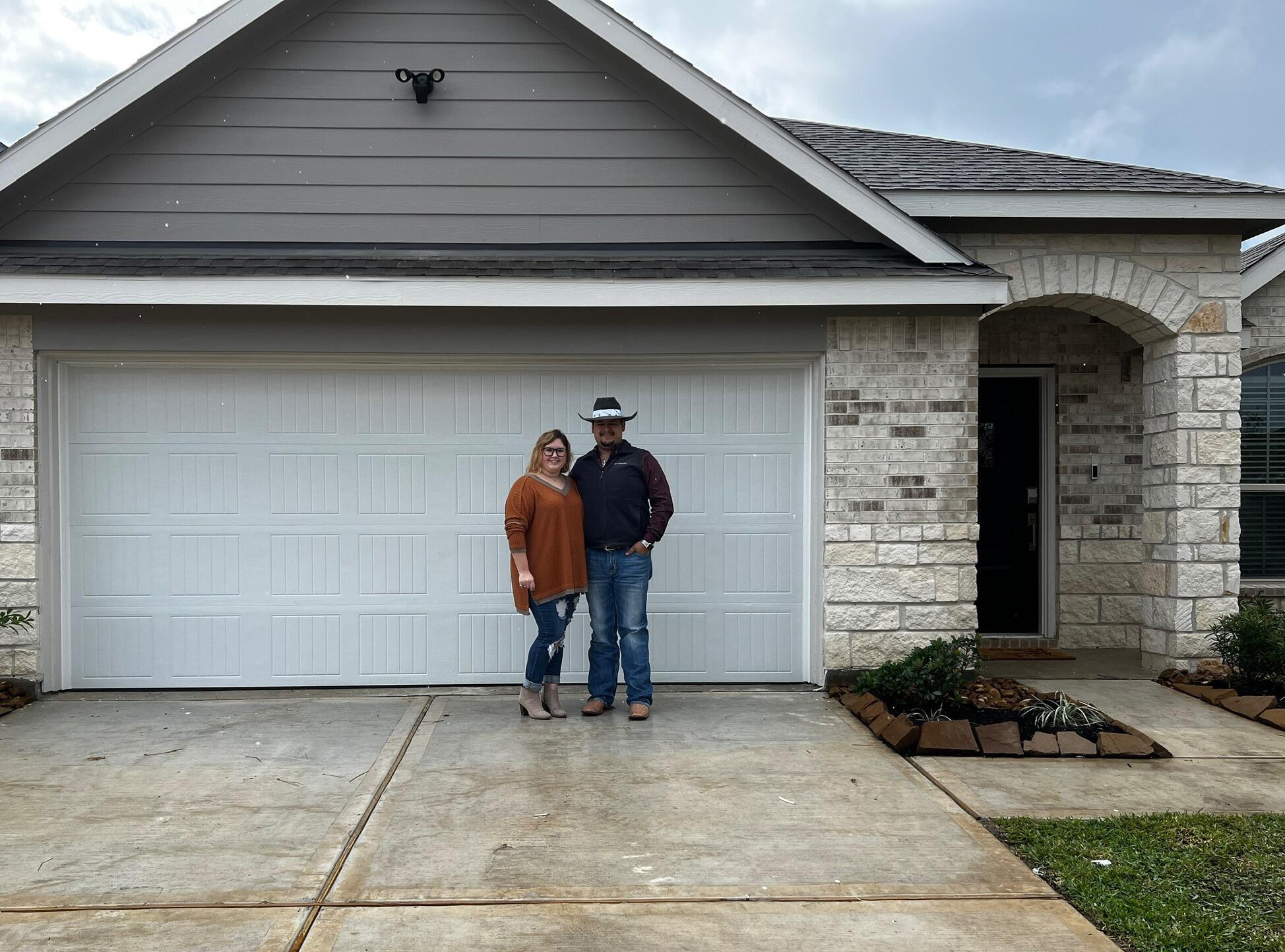 They bought their first house together! They also hosted Thanksgiving at their house. They enjoy having their family and friends over.