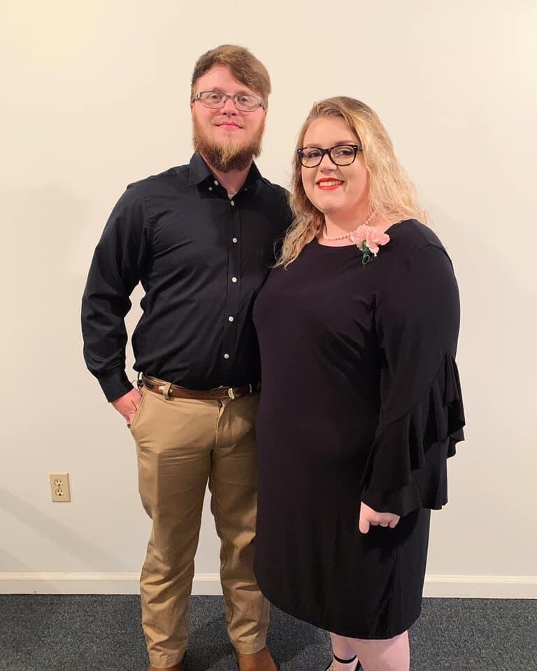 Before Mamaw King's funeral. I am so thankful she was around long enough to meet Jason and most importantly, approve of him. She and my mom both loved him as their own. 