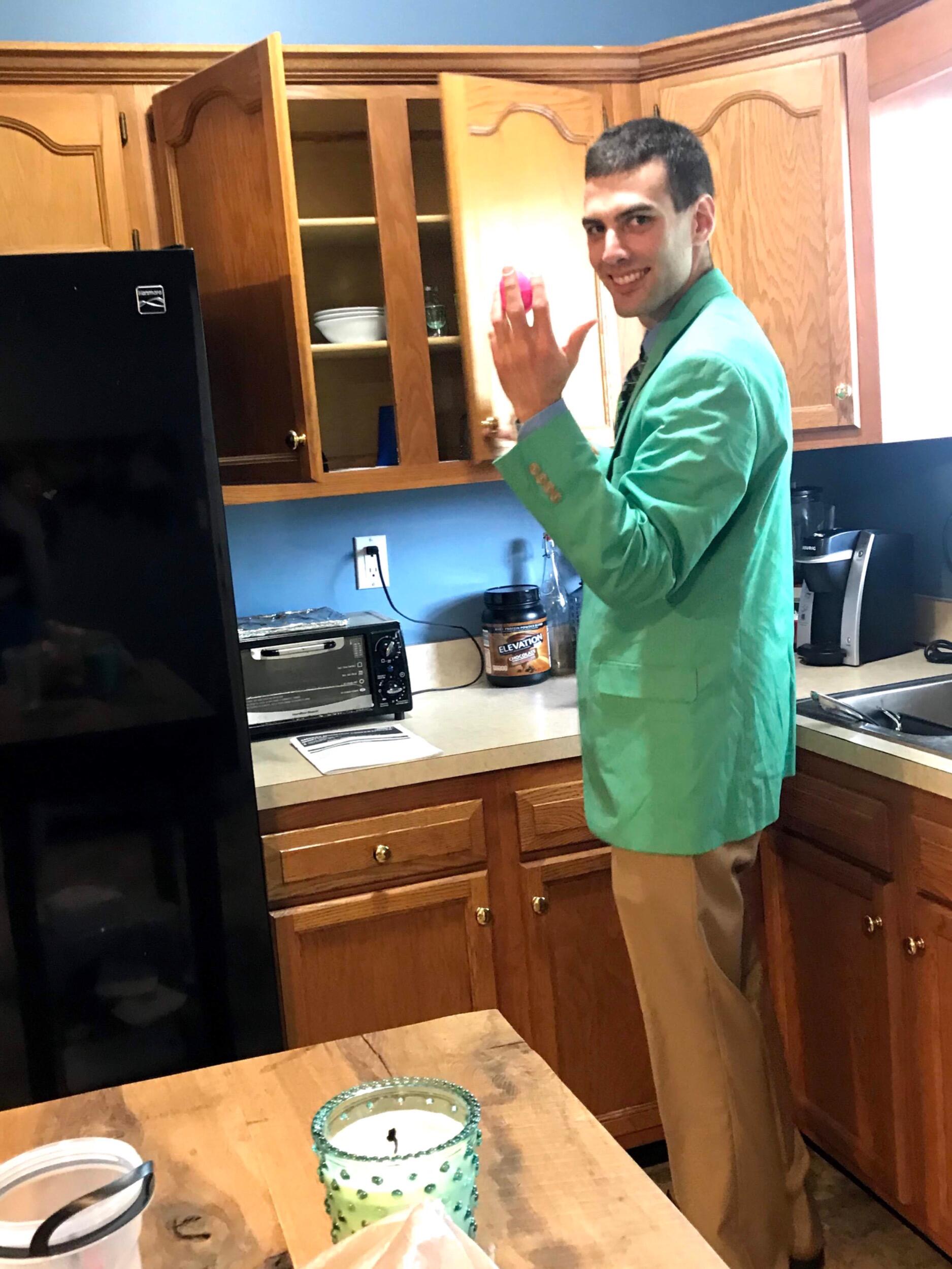 Had our own version of an Easter egg hunt